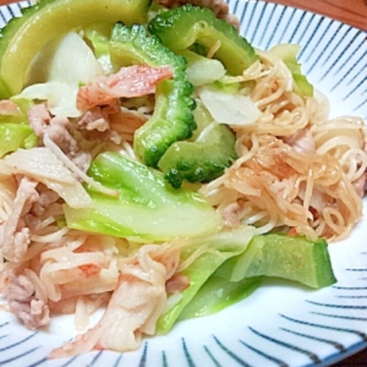 そうめんアレンジ ゴーヤで作るそうめんチャンプルー レシピ 作り方 By カムトフニャンフニャン 楽天レシピ そうめんアレンジ ゴーヤで作るそうめんチャンプルー レシピ 作り方 By カムトフニャンフニャン 楽天レシピ